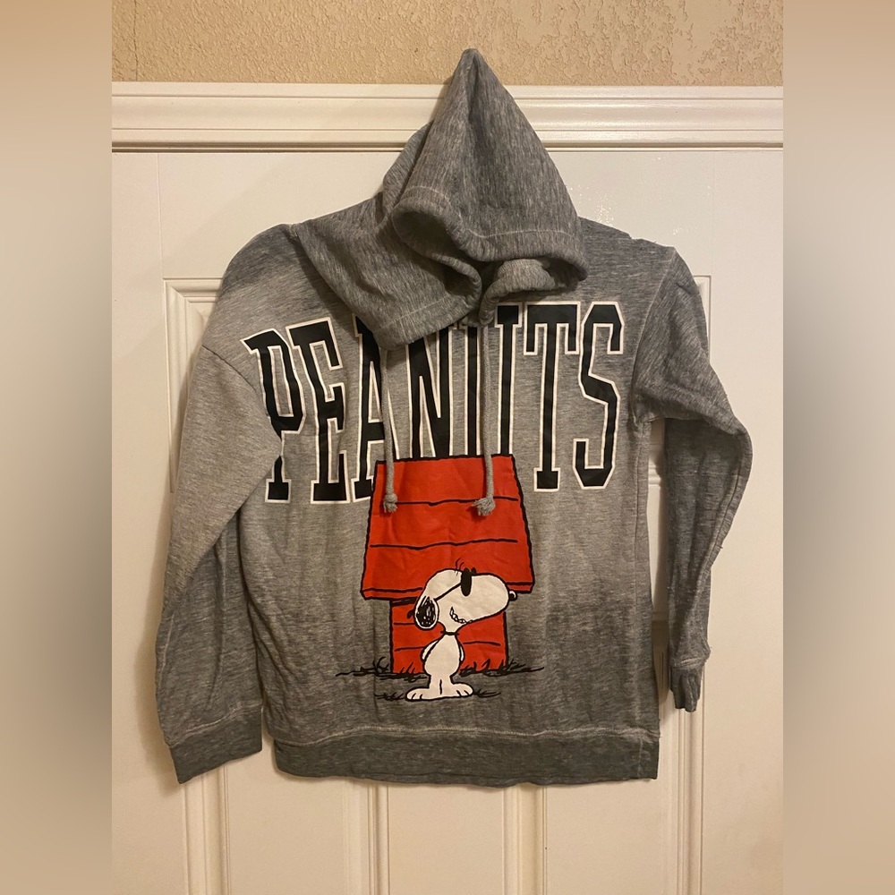 Snoopy Peanuts Joe Cool Hoodie Size S